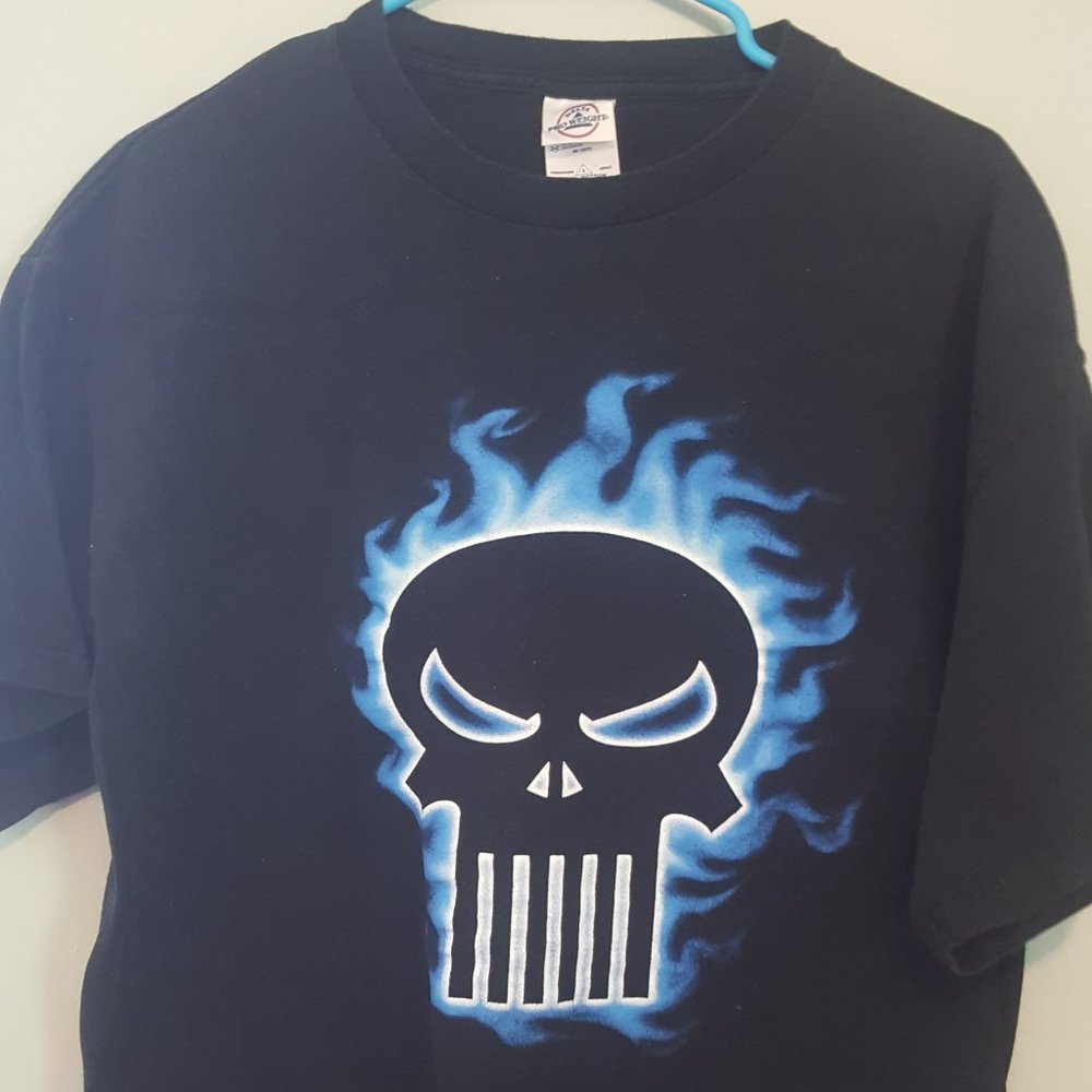 Vintage & Rare Marvel's The Punisher T-Shirt Sz. L Good Condition !!!
